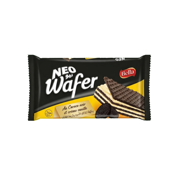 Neo Wafer Cacao Noir - gaufrette Bella Biscuiterie