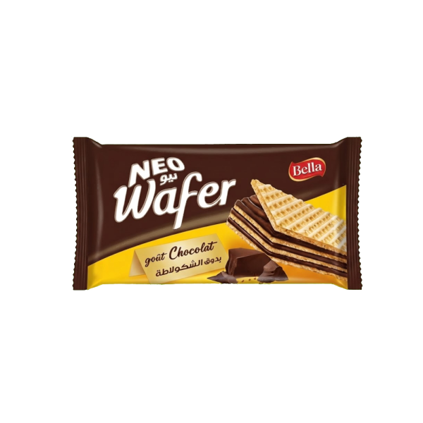 Neo Wafer Chocolat - gaufrette Bella Biscuiterie